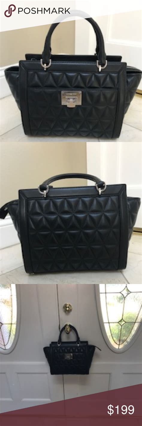 images of michael kors vivianne lg satchel t2 s|Bags .